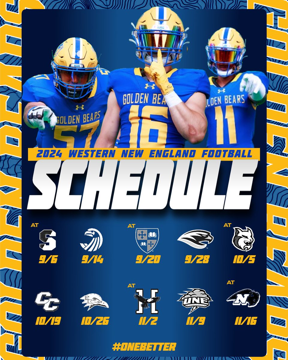 2024 Schedule

#GB24RS
#OneBetter