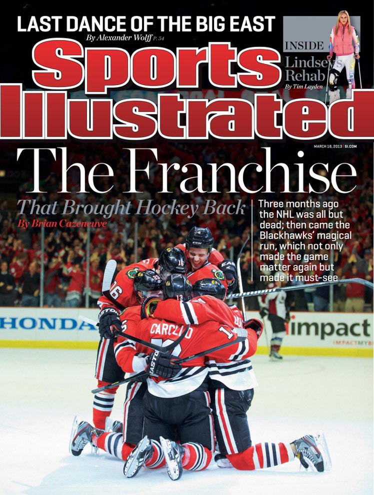 𝐌𝐚𝐫𝐜𝐡 𝟖, 𝟐𝟎𝟏𝟑 The #Blackhawks record for consecutive games with a point to start a season is snapped at 24 (21-0-3). However, the #Blackhawks would go on to have a very successful season...