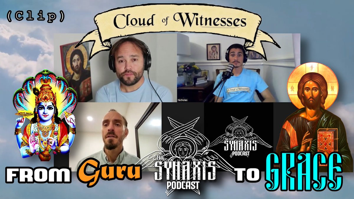 We joined the guys at Cloud of Witnesses Radio to talk about an MMA fighter's journey from occultism and a new age cult to Orthodox Christianity. This one is a wild ride! (links below)
#orthodoxchristianity #guru #hinduism #journey #newage #jesuschrist #mma