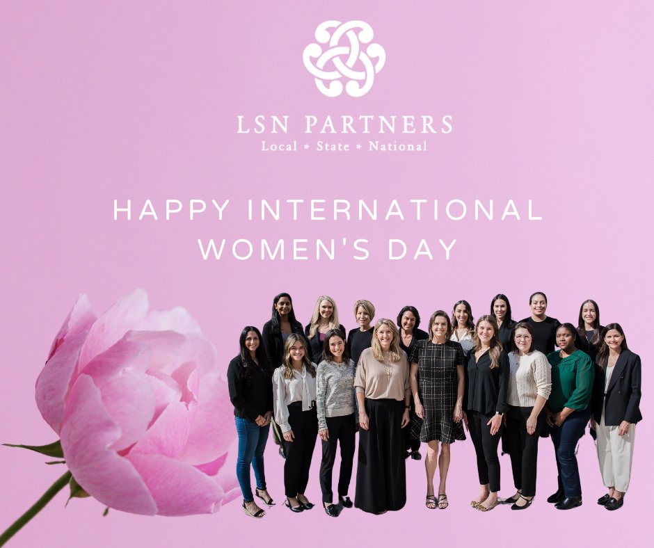 Happy National Women's Day from LSN Partners, LLC! Today, we celebrate the strength, intelligence, and kindness of the amazing women on our team and in our lives. Their hard work and dedication are inspiring. #WomensDay #LSNHoliday 🌟💪