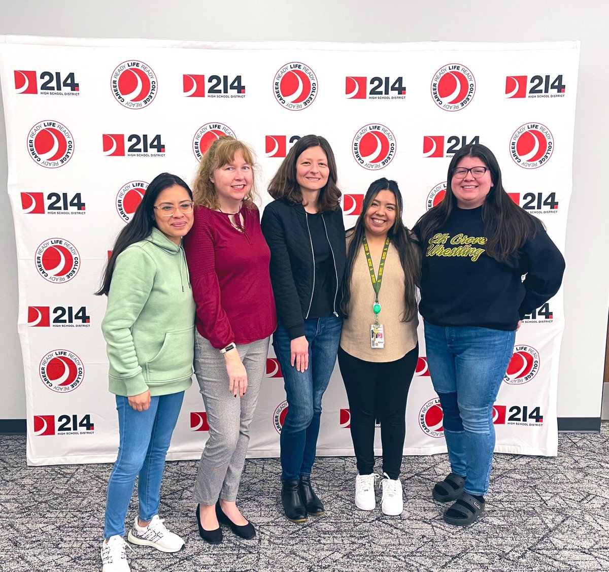 Happy International Women's Day to these awesome ladies I work at EGHS 💜