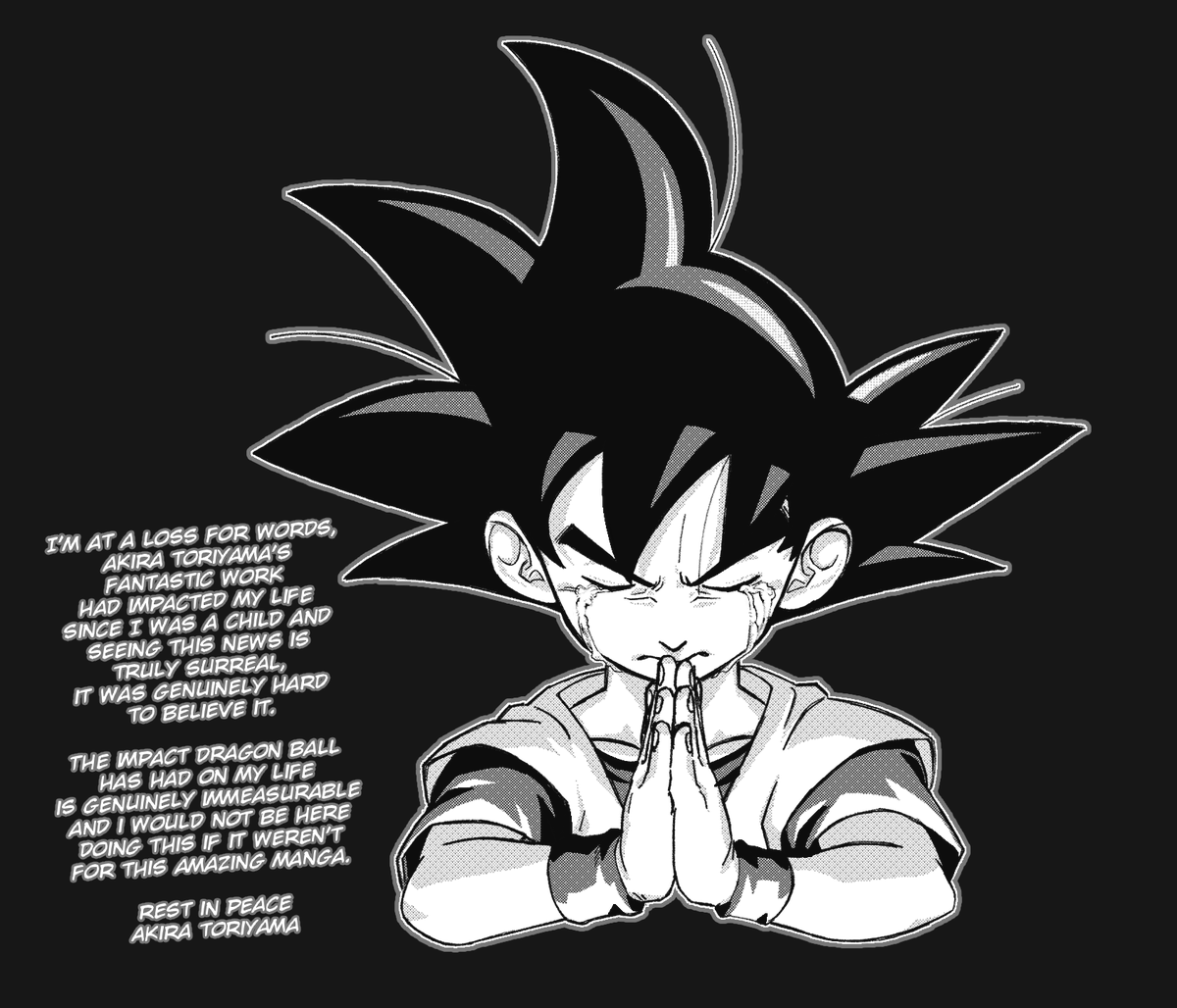 ReksArts's tweet photo. #ThankYouToriyama https://t.co/7uzeQkzvwt