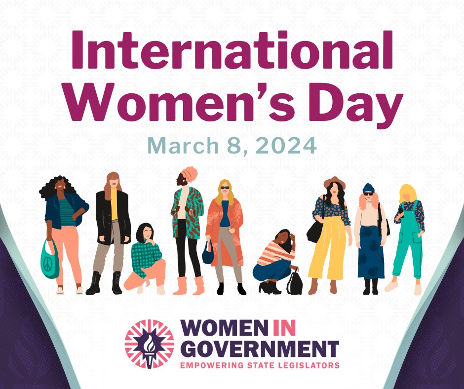 Women In Government recognizes #InternationalWomensDay by celebrating the accomplishments of women all around the world, but especially those serving in state legislatures. We commend you for your tireless work and hope we play a role in your success as a policymaker!