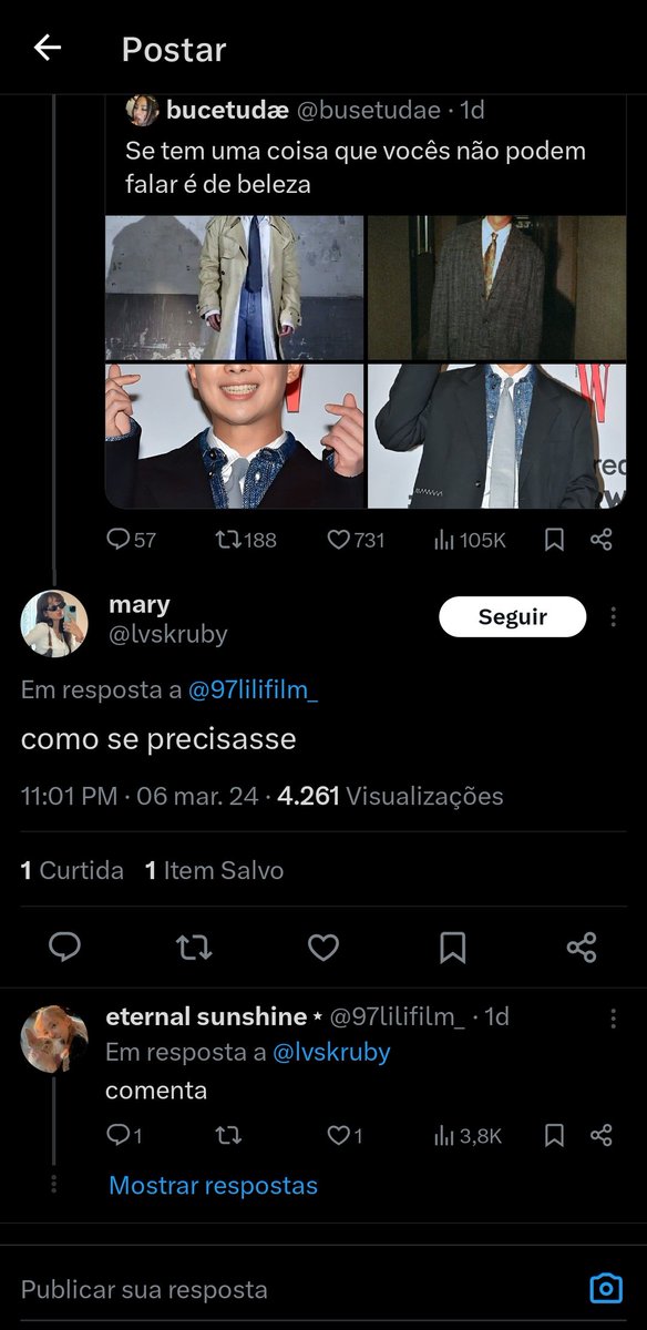 I, Lina ' IA VER O XLOV E VAI VER O LYKN tweet media