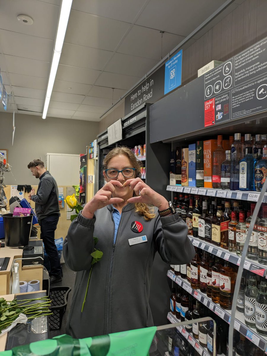 #InternationalWomensDay was the ideal day to thank @coopuk store colleague Irene, for being a constant source of inspiration and support with all things community ❤ #InspirationalWomen #CommunitySupport @Andy_Franks1 @Madhusu77420501