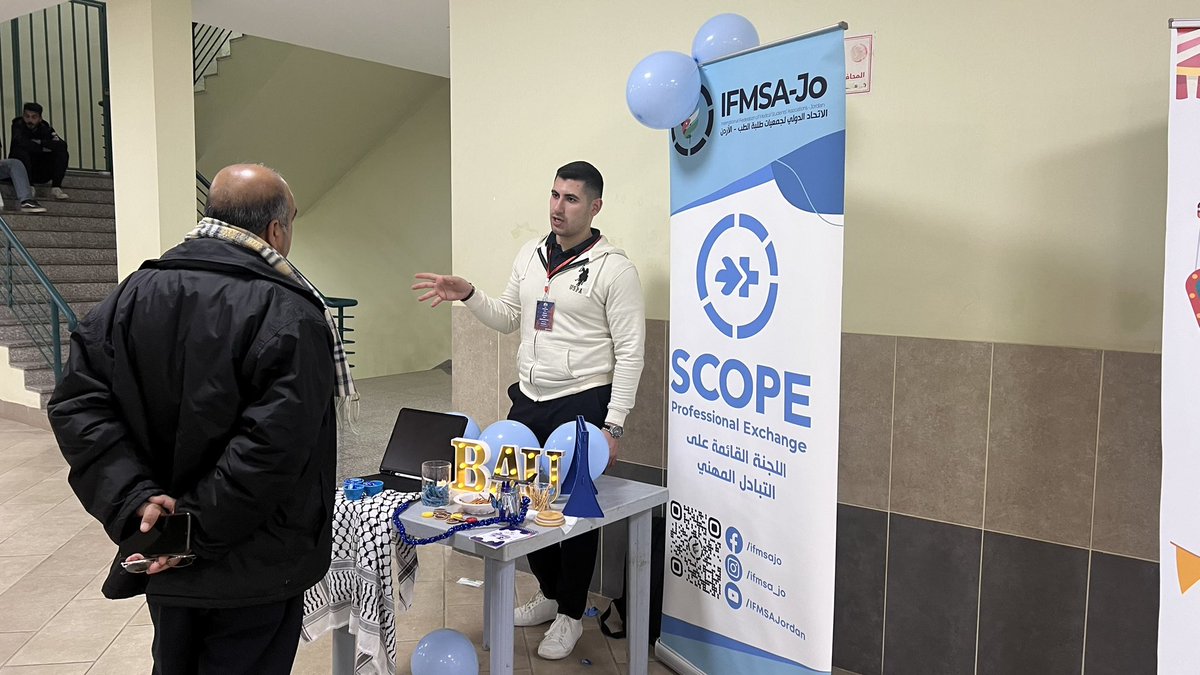 IFMSA_Jo's tweet photo. Exchange Fair!! ✈️ 🌍 🔎 
#NGAXXIV https://t.co/sG9AiTT2hf