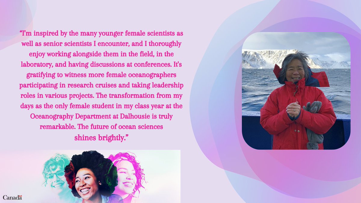 Kumiko Azetsu-Scott, Research Scientist, Ocean and Ecosystem Sciences Division #IWD2024