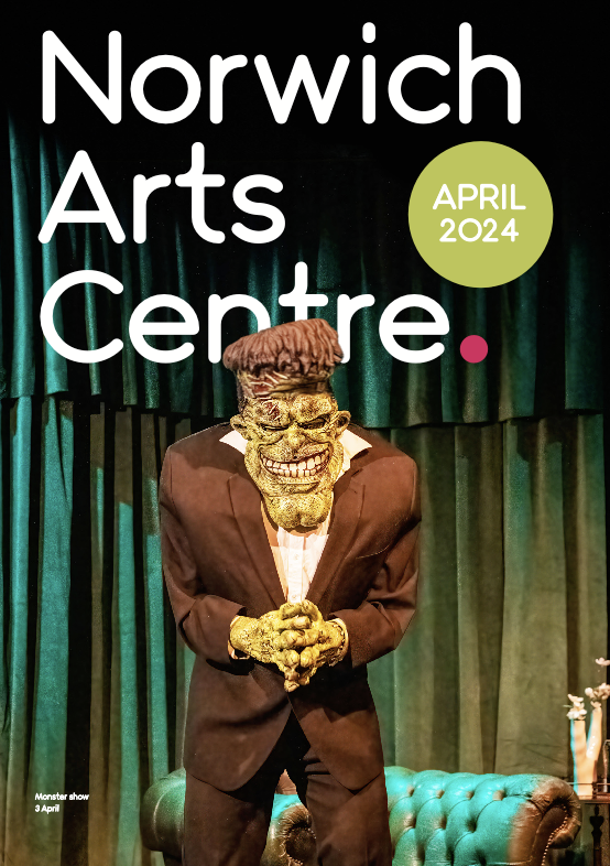 Our April brochure is out this week featuring live art performer Hester Stefan Chillingworth with Monster Show on the cover. Download the full brochure HERE 👉 lnkd.in/epUV3pGm