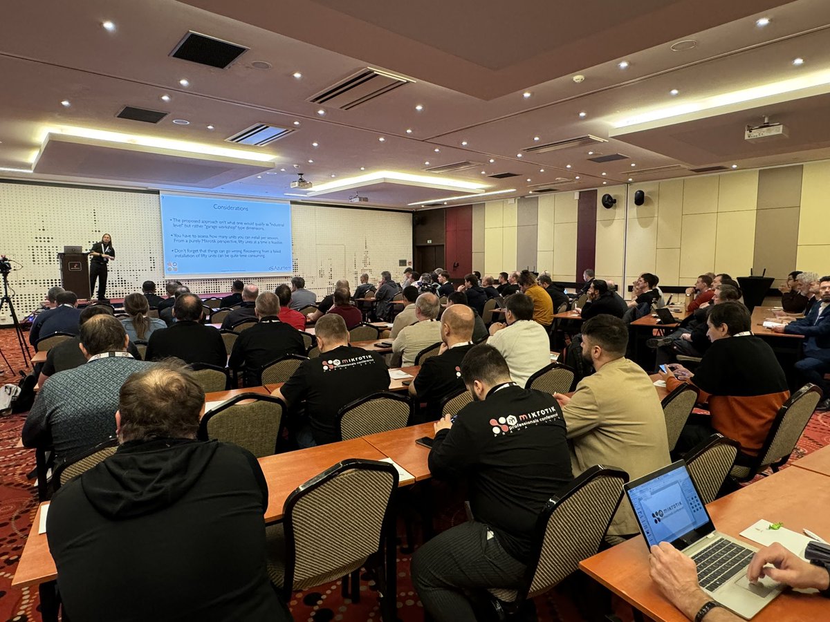 MikroTik Professionals Conference tweet media