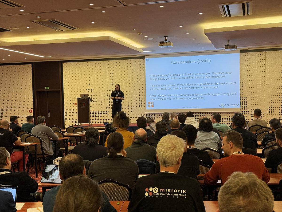 MikroTik Professionals Conference tweet media