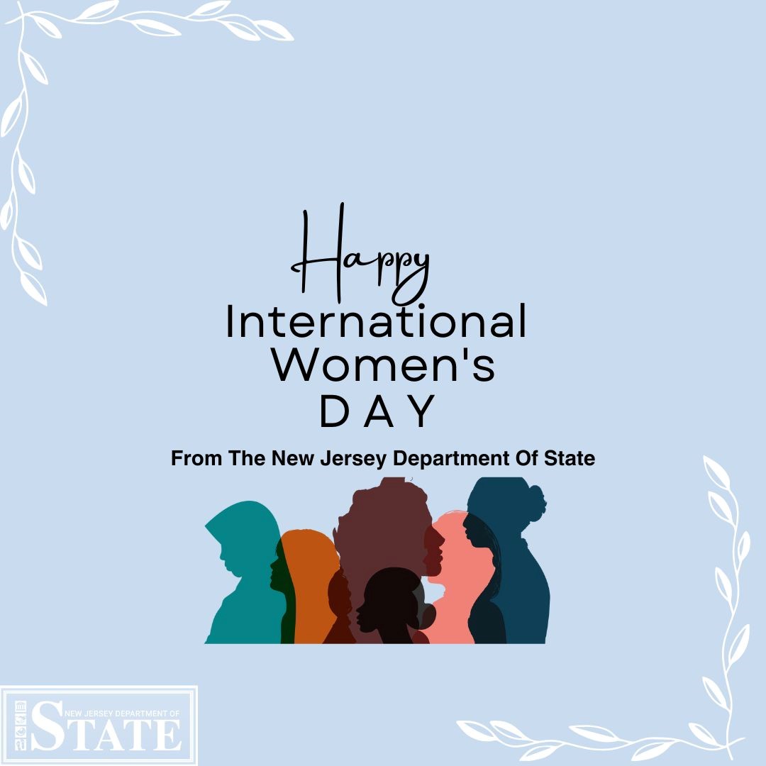 Happy #InternationalWomensDay to the women and girls of New Jersey!