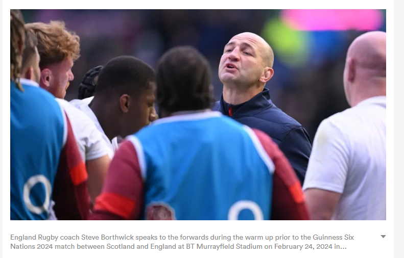 Borthwick's mythical masterplan? I'm tired of waiting – Andy Goode
Steve Borthwick insists England have a plan but there’s no smoke without fire when it comes to rumours of unrest in camp and he desperately needs his players to show us what it is now.

No back is going to be