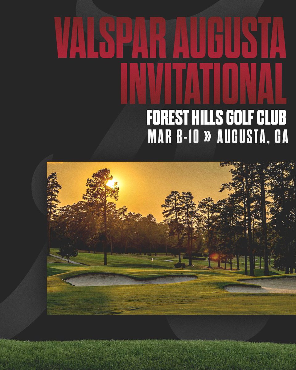 Ready to tee off at the Valspar Augusta Invitational ⛳️ 📊: bit.ly/3TsBCcf