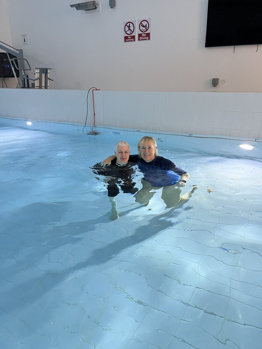 A wonderful  refresher training session for <a href="/LiquidListening/">Liquid Listening</a> practitioners <a href="/McclureSchool/">Marjorie McClure School</a> with the amazing Steph. 
We all came away even more inspired plus the addition of having music that mirrored the speed of moment in the water was phenomenal 👏