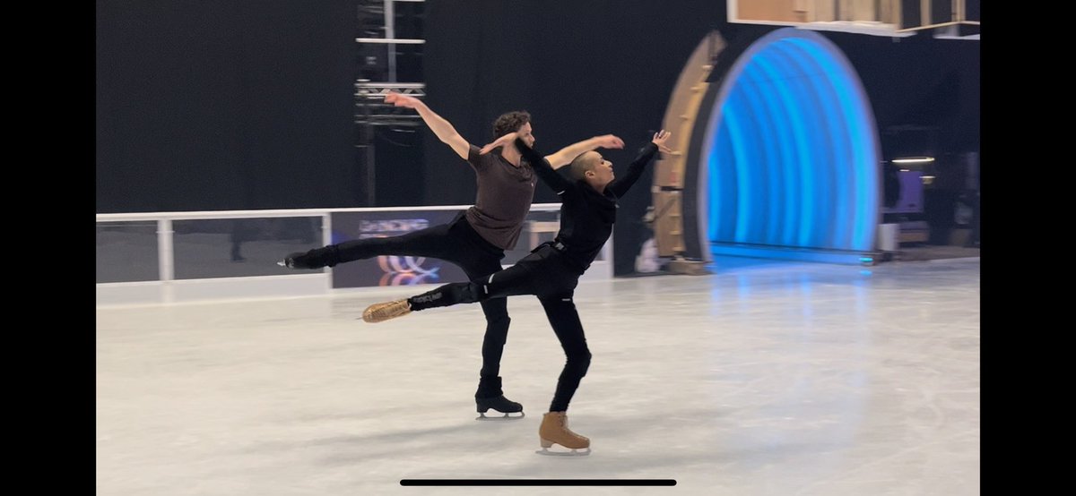 Final training session on #InternationalWomensDay Such a special moment. I’ll not only be the only woman in the @dancingonice final - but also the oldest woman ever too… incredible?! 🤯 Going to do my best to make all the women from this year’s cast super proud 💖💜❤️