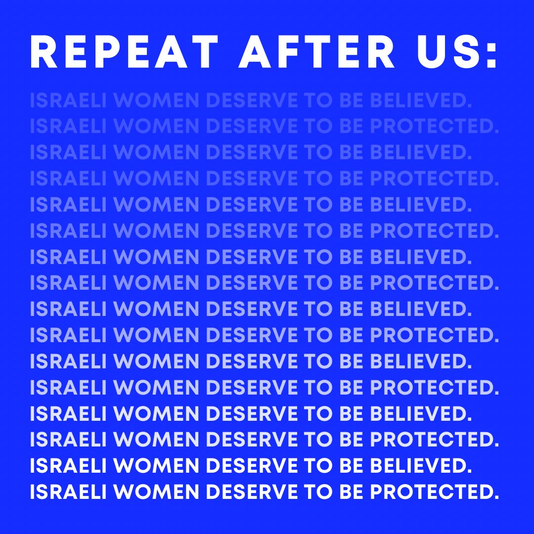 Schweigen ist Mittäterschaft. Am #InternationalWomensDay stehen wir an der Seite der israelischen Frauen, die auf grausame Weise von Hamas-Terroristen ermordet, vergewaltigt und verschleppt wurden. Wir werden niemals aufhören, Gerechtigkeit für jede einzelne von Ihnen zu…