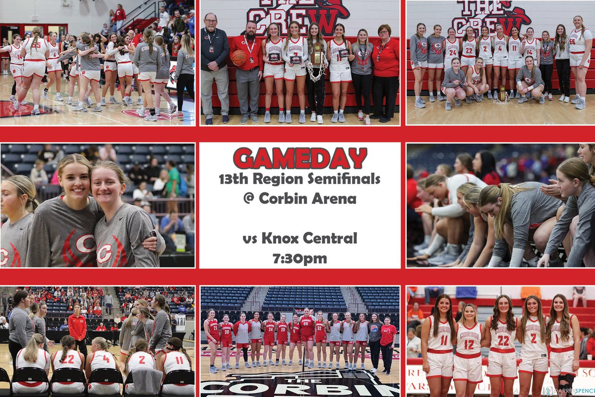 Corbin Ladyhounds BB (@bb_corbin) on Twitter photo Come out and support your Lady Redhounds as they take on the Knox Central Lady Panthers in the semifinals of the 13th Region Tournament! Game time 7:30pm at the Corbin Arena. <a href="/noodles2218/">Bailey Stewart</a> <a href="/jordan_mahayla/">Mahayla Jordan</a> <a href="/darcieanderson_/">darcie anderson</a> <a href="/KallieHousley/">kallie</a> Come out and support your Lady Redhounds as they take on the Knox Central Lady Panthers in the semifinals of the 13th Region Tournament! Game time 7:30pm at the Corbin Arena. <a href="/noodles2218/">Bailey Stewart</a> <a href="/jordan_mahayla/">Mahayla Jordan</a> <a href="/darcieanderson_/">darcie anderson</a> <a href="/KallieHousley/">kallie</a>