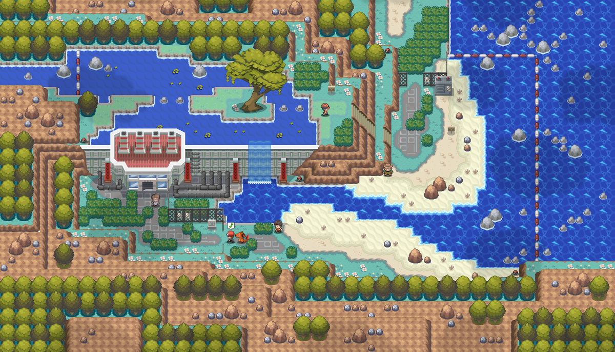 Reds_Chronicles's tweet image. Route 10, revue et corrigée !
Direction la centrale !

#PSDK #fangame