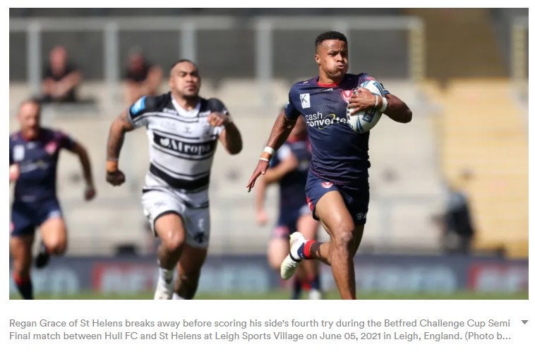 League star Regan Grace to make professional union bow