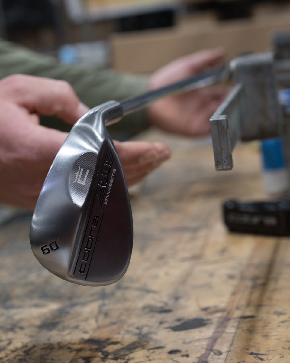 The Trusty Rusty finish is back. Shop the new SNAKEBITE Raw Wedges: bit.ly/3ItSpFv