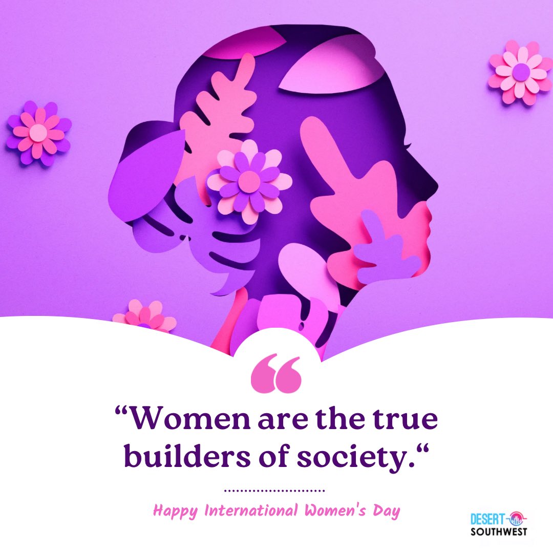 "Here's to the incredible women who inspire, lead, and shape our world every day. Happy International Women's Day! 🌍💪