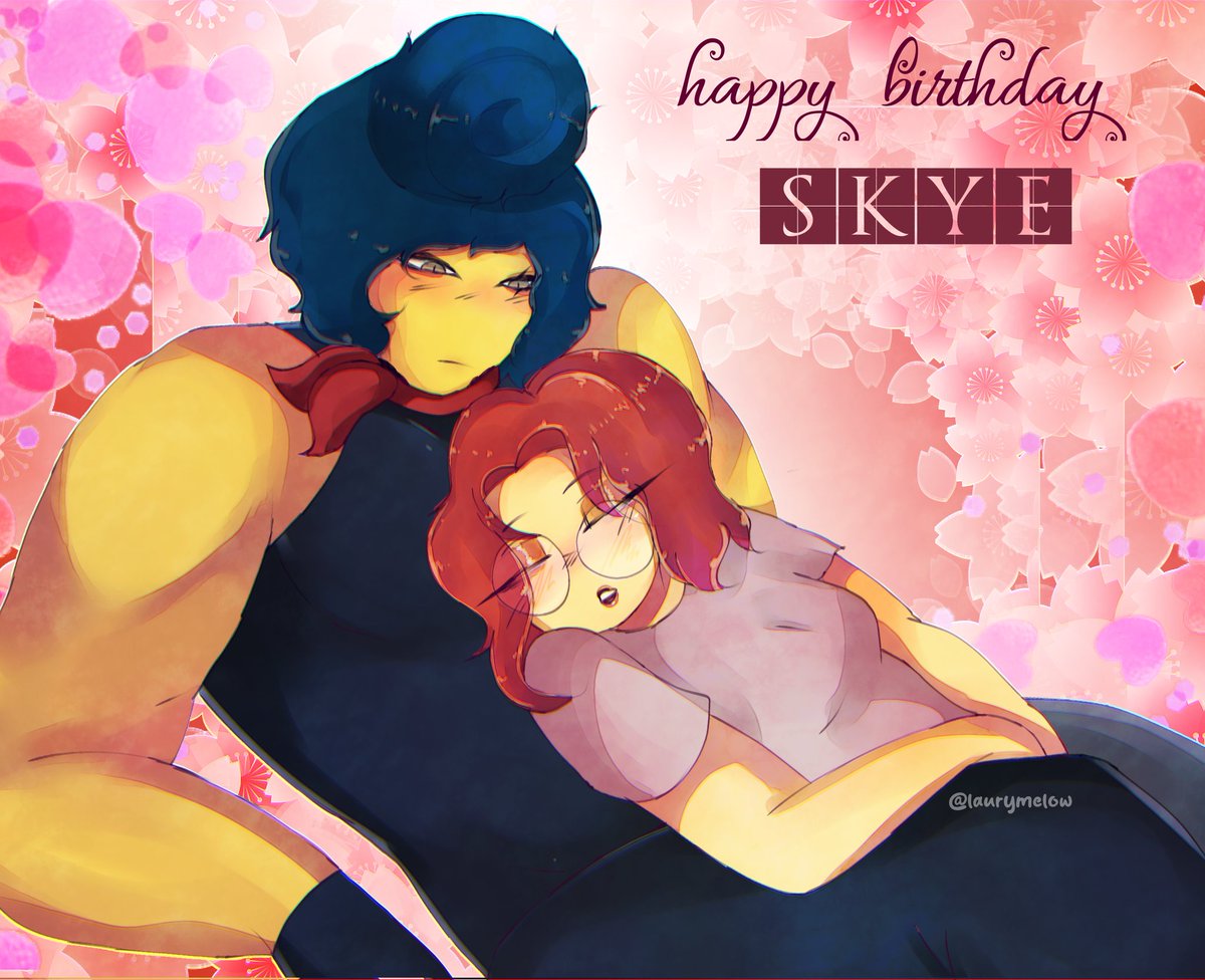 🌸happy birthday little cloud! I love you very much 🌸@Skye_rainyluv