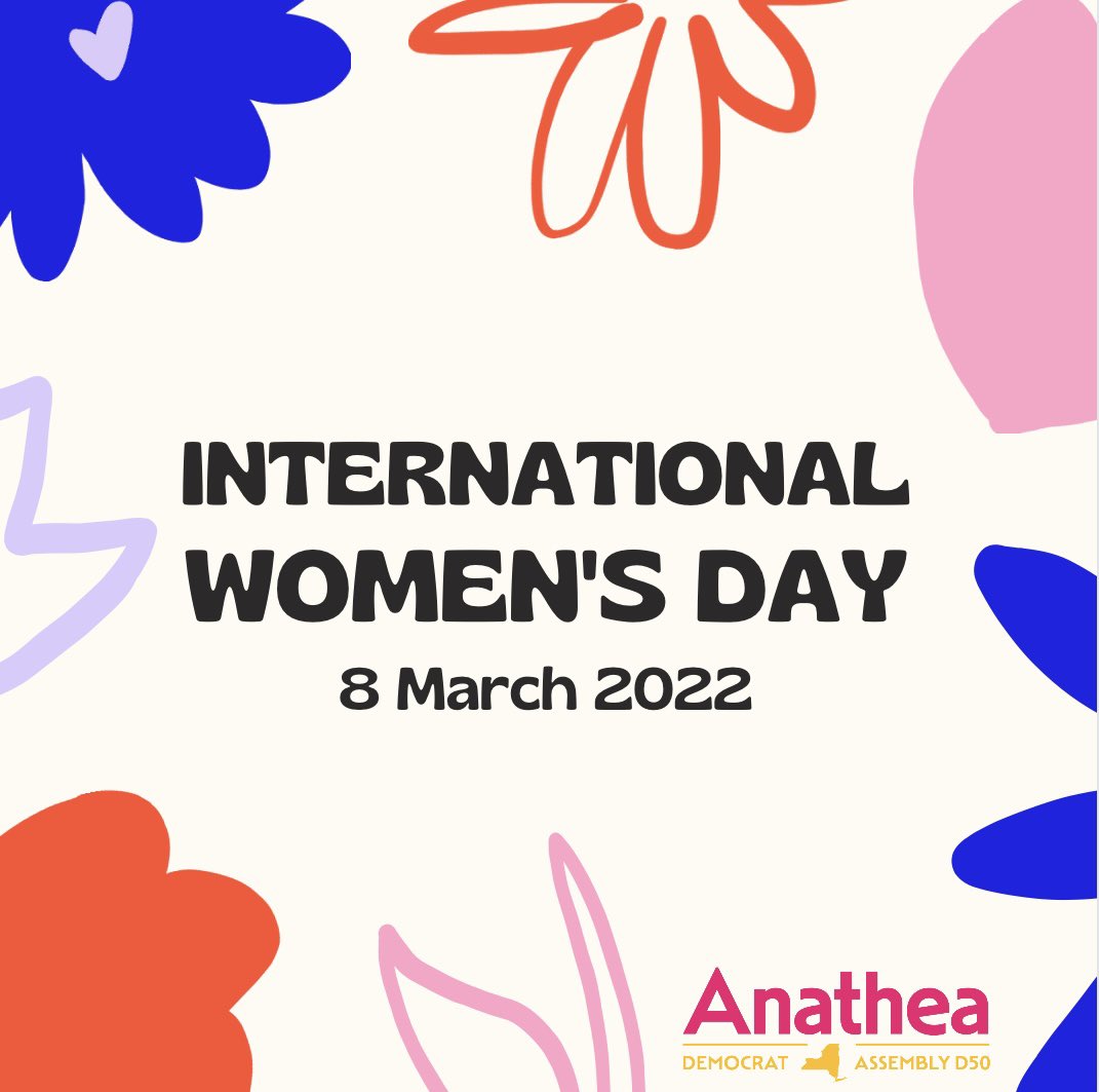 On #InternationalWomansDay, we honor the talents, diverse voices, and remarkable achievements of women globally. Empowered women empower women! Wishing all women a joyous International Women's Day!

#WD2024 #empoweredwomenempowerwomen  #anatheaforny