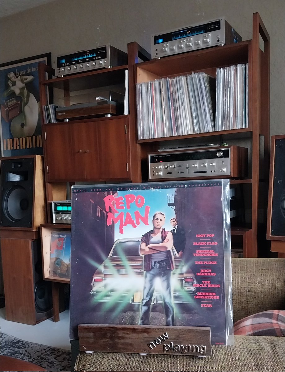 Spinning this modest soundtrack this morning.