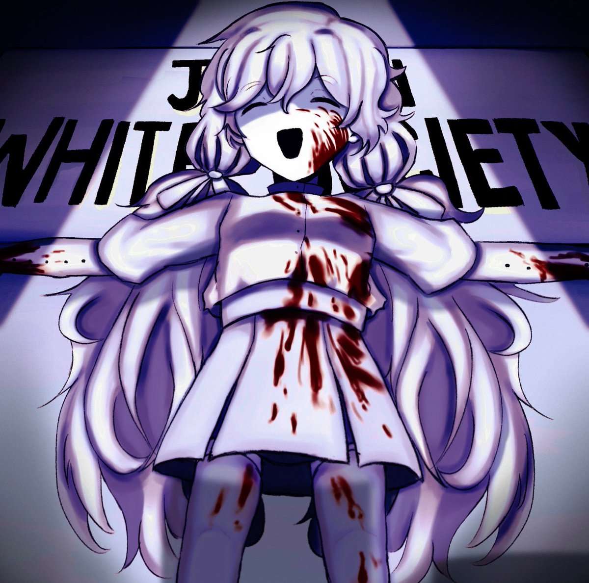 Stay white with us! Join White Society!

#HELLOCHARLOTTE #ПРИВЕТШАРЛОТТА #Q84 #GAMEFANART