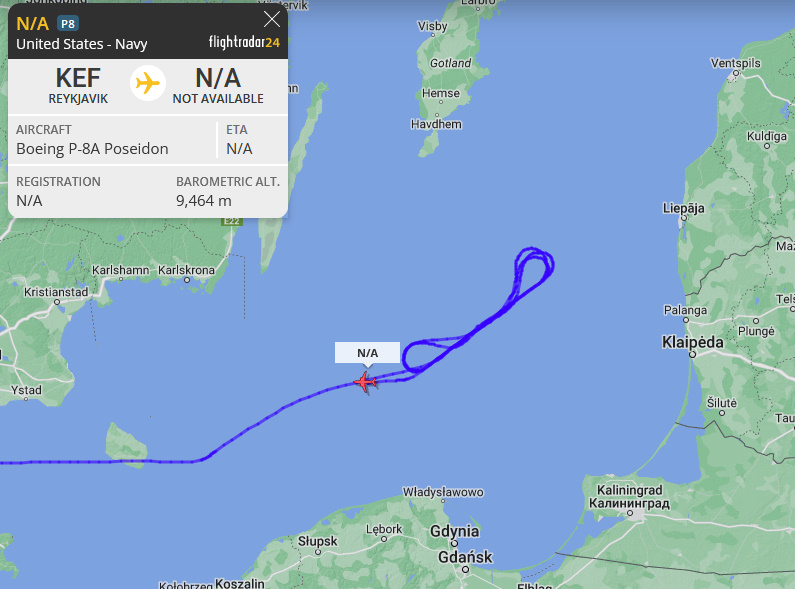 wipljw's tweet photo. 🇺🇸Boeing P-8A Poseidon
#ae682e
#Kaliningrad #Калининград https://t.co/F6YxrJJSGN