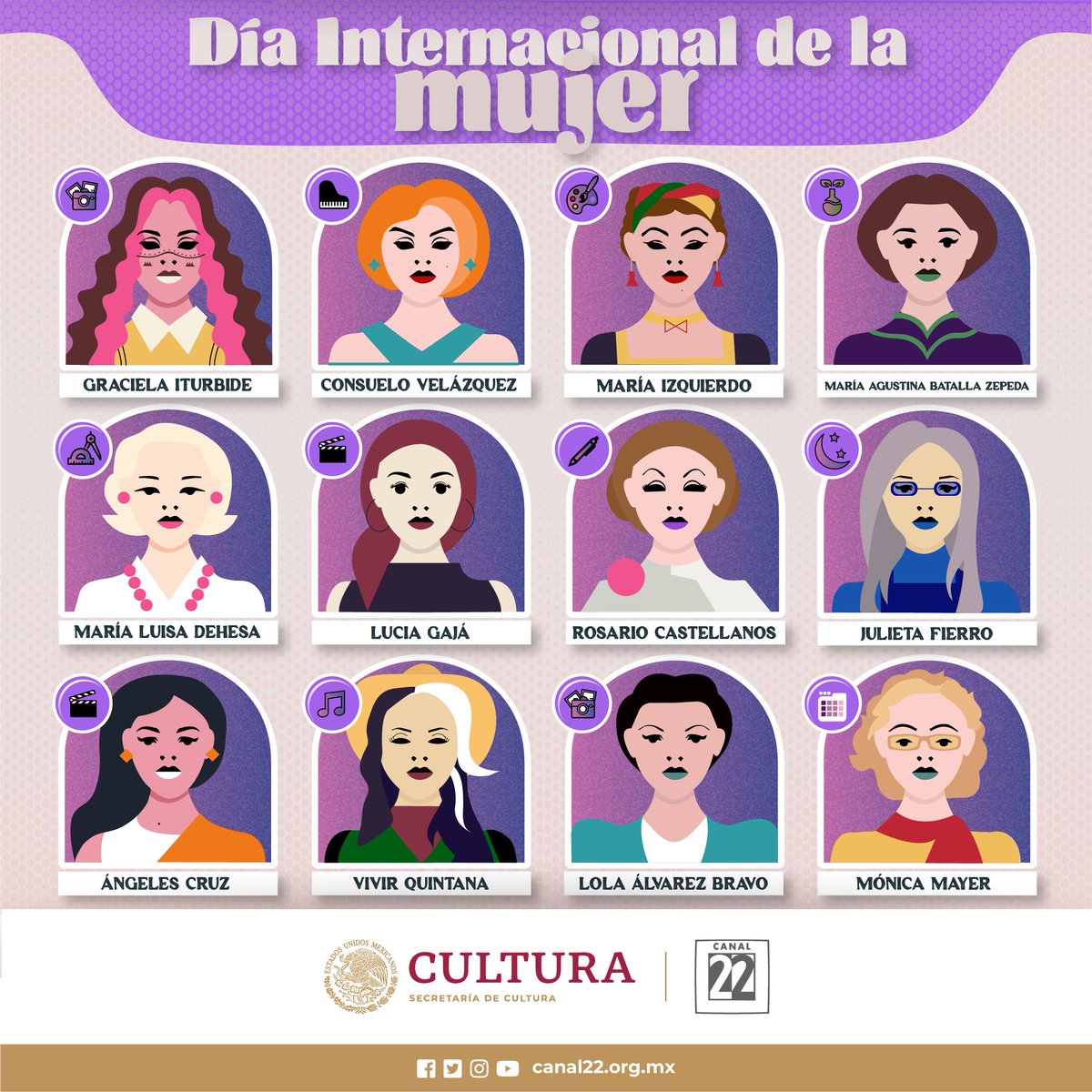 🌟 En el Día Internacional de la mujer, #El22Recuerda a todas las mujeres que inspiran y construyen una sociedad igualitaria.  ♀️💖

#8M2024