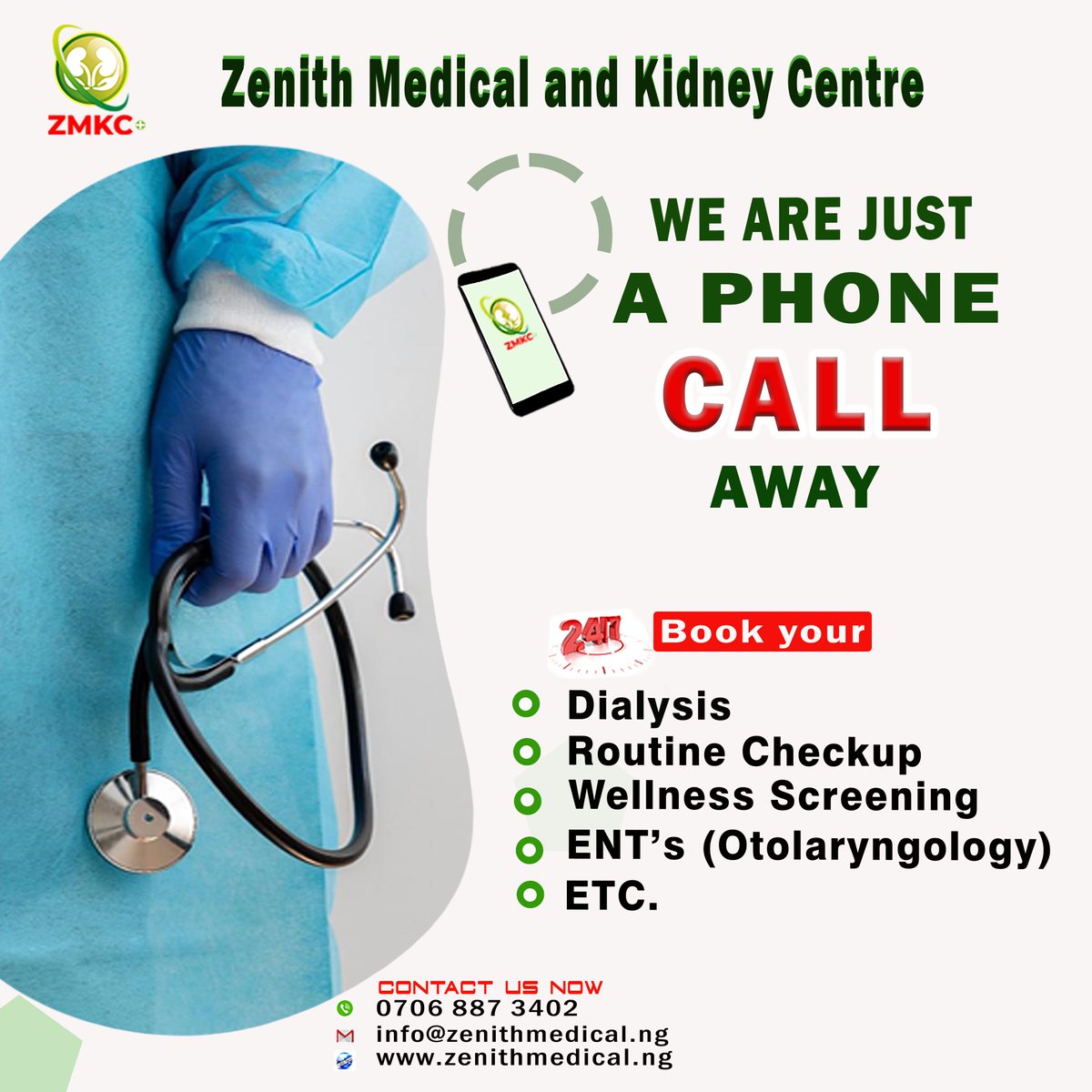 Zenith Medical & Kidney Centre tweet media