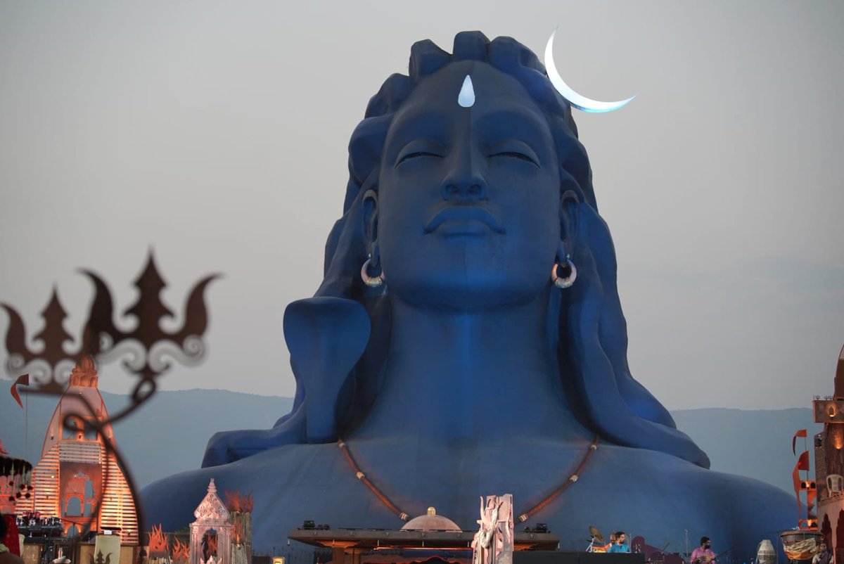 SadhguruJV's tweet image. #Mahashivratri - an opportunity for one to dissolve their limitedness, to experience the unboundedness of the Source of Creation which is the seed in every human being. -Sg #AwakeWithAdiyogi