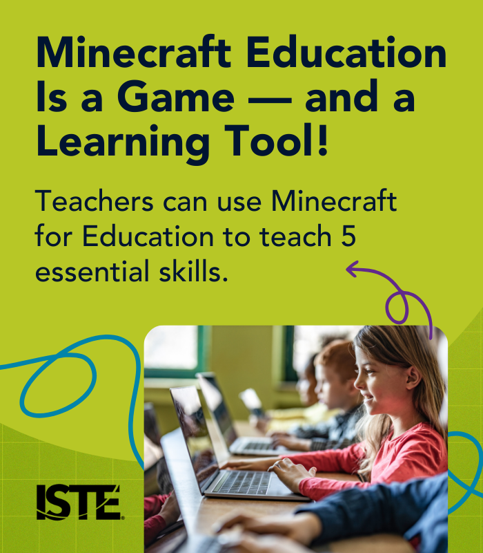 Your students are playing Minecraft. Why not incorporate the game into your lessons? Swipe to explore how you can get #students engaged with @Minecraft Education.