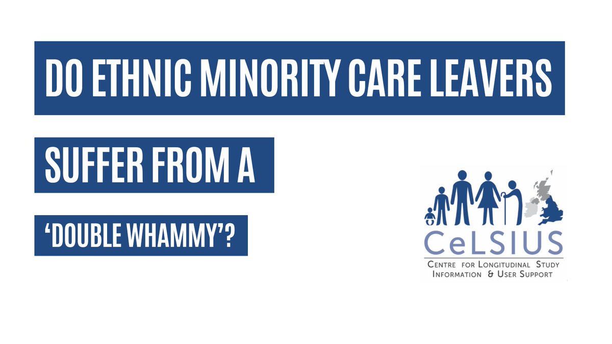 celsiusnews's tweet image. On #InternationalWomensDay check out our #LinkingOurLivesBlog looking at research from the incredible @a_sacker, @emilytmurray, B. Maughan &amp;amp; @rebeccalacey - Do ethnic minority care leavers suffer from a ‘double whammy’?  

blogs.ucl.ac.uk/linking-our-li…… 

#CareLeavers #IWD2024
