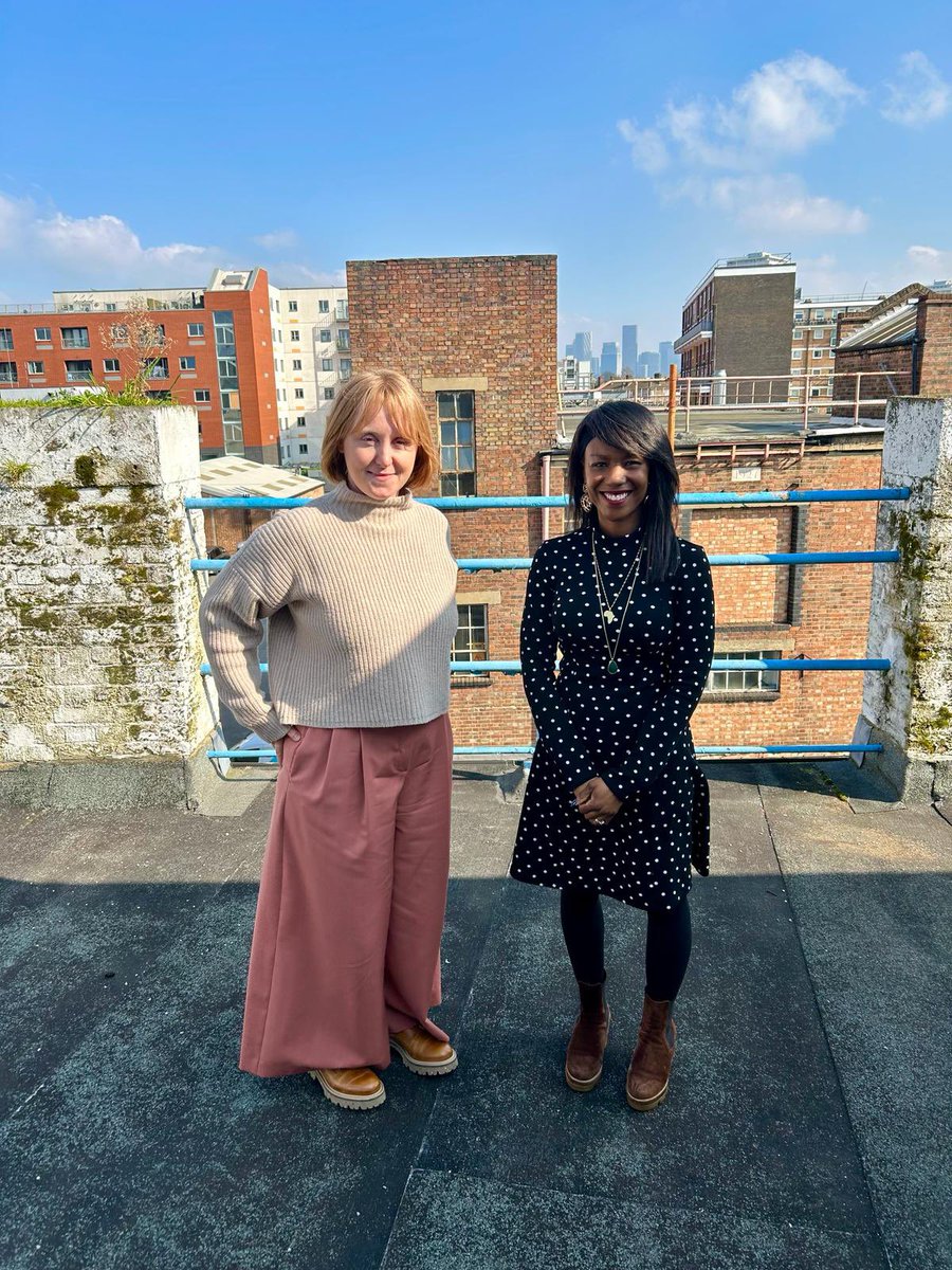 Great to meet Holly Lewis, co-founding Partner @We_Made_That, a team of architects, urban designers & researchers who work for the public sector & charities to create equitable places. As @MayorofLondon's Design Advocate, Holly #InspireInclusion in the built environment. #IWD24