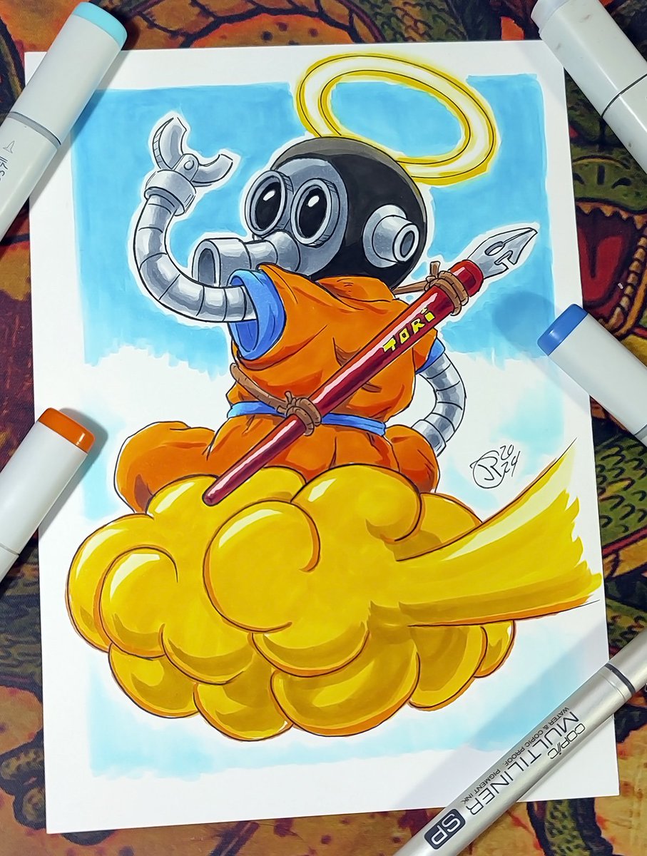 jpcortes77's tweet photo. Rest in peace master Toriyama, your work means so much in my life. You gave me  joy and inspiration and made me want to become an artist. 
#ripakiratoriyama #akiratoriyama #dragonball #dragonballz #dbz https://t.co/pFA6rnsEeq