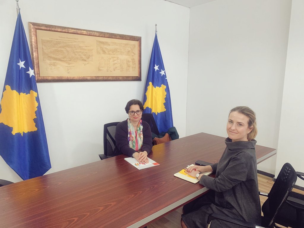 Great discussion with @FPodrimja, Political Advisor to Prime Minister of Kosovo on support of @AustrianDev related to #VET #reform in Kosovo and our work within @alled_2 project.