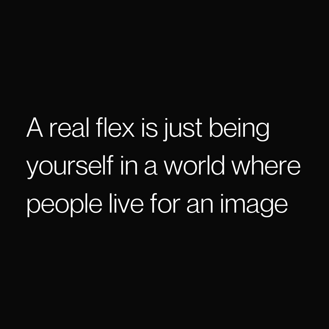 Be yourself. Everyone else is already taken.