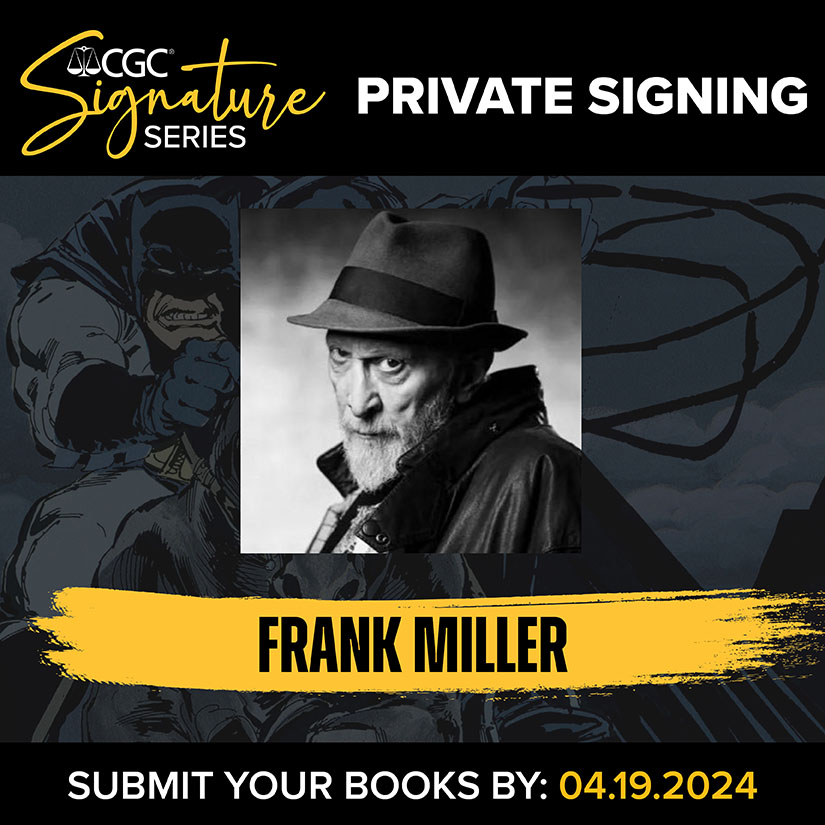 What’s the buzz on @FrankMillerInk's end of the #Wolverine signing? Glad you asked bub, because @CGCSigSeries has tons of sig, Remarque, and sketch options available. Use today’s #SignatureSeriesSaturday as a note to pack your books before April 19th! cgc.click/wolverine ✍️