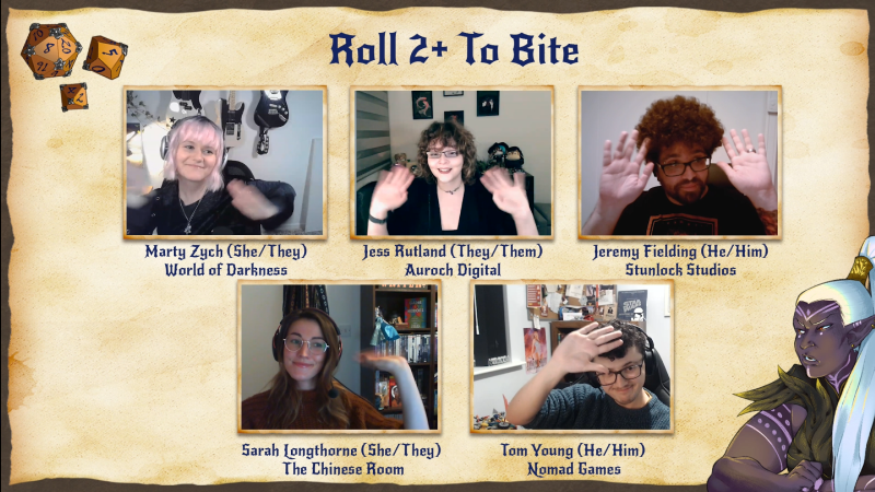 Steam Festivals (@steamfestivals) on Twitter photo 🔴 LIVE NOW - Panel: 'Roll +2 to Bite' @ #DigitalTabletopFest
Join <a href="/AurochDigital/">Auroch Digital 🚀</a>, <a href="/ChineseRoom/">The Chinese Room</a>, <a href="/PdxInteractive/">Paradox Interactive</a>, <a href="/StunlockStudios/">Stunlock Studios</a> and <a href="/Nomadgames/">Nomad Games</a> now.
📺 Watch here ⤵️
store.steampowered.com/sale/tabletopf…
Can't make it? Tune in later today at:
🕗 8pm GMT | 12pm PT
🕚 11pm GMT | 3pm PT 🔴 LIVE NOW - Panel: 'Roll +2 to Bite' @ #DigitalTabletopFest
Join <a href="/AurochDigital/">Auroch Digital 🚀</a>, <a href="/ChineseRoom/">The Chinese Room</a>, <a href="/PdxInteractive/">Paradox Interactive</a>, <a href="/StunlockStudios/">Stunlock Studios</a> and <a href="/Nomadgames/">Nomad Games</a> now.
📺 Watch here ⤵️
store.steampowered.com/sale/tabletopf…
Can't make it? Tune in later today at:
🕗 8pm GMT | 12pm PT
🕚 11pm GMT | 3pm PT