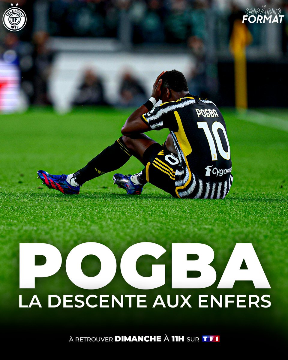 Après l'annonce la semaine dernière de sa suspension pour 4 ans, Paul Pogba est au cœur de la tourmente... Dimanche dans Téléfoot, @ThomasMekhiche revient sur les dernières années du phénomène Pogba, des sommets aux enfers, dans un Grand Format exceptionnel !