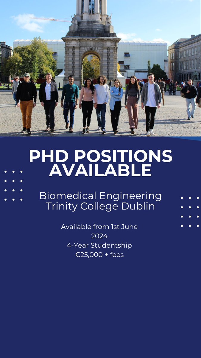 Retweets Appreciated! We have a number of PhD positions available in the group. Details and Application form via this link: monaghanlab.com/vacancies