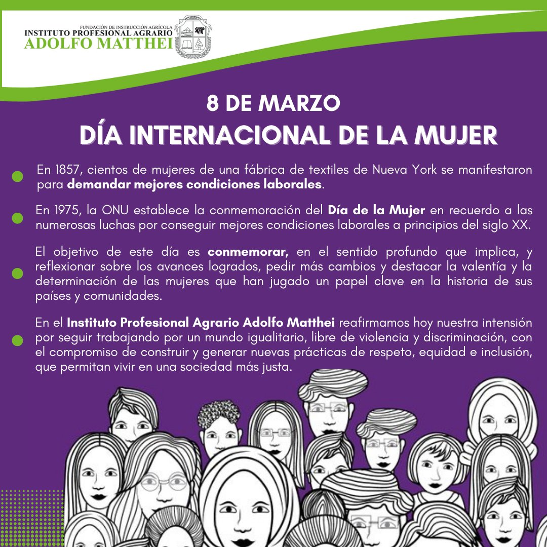 #diadelamujer #DiaInternacionalDeLaMujer #mujeres #DíaDeLaMujer #mujer #mujeresdelagro #mattheínas #EquidadDeGenero #equidad #inclusion #igualdaddegenero #IgualdadDeOportunidades #soydelamatthei #regiondeloslagos #loslagoschile #osornochile #decimaregion #decimaregiondeloslagos