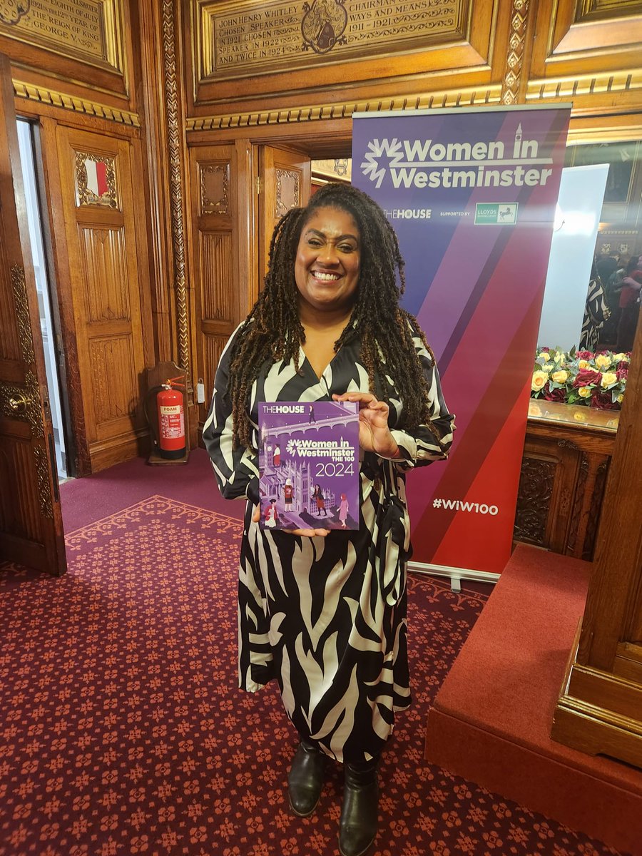 Pleased to be included on @TheHouseMag's 2024 Women in Westminster 100 List.

I attended this week's official announcement on Tuesday to celebrate some of the work happening to fight for gender equality and create more equal representation at every level of our politics #WiW100
