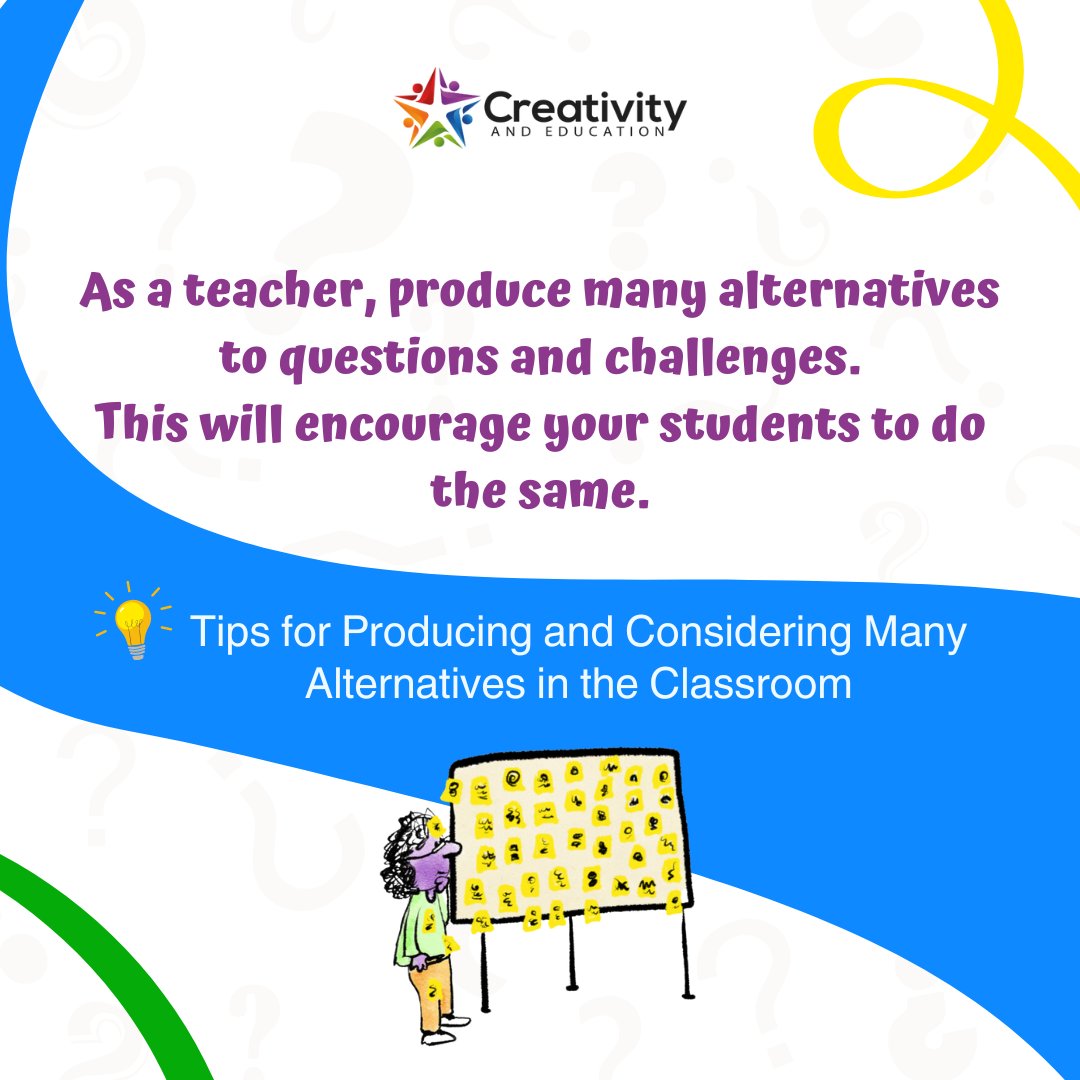 Hey fellow educators! 🍎✏️ Ever find yourself stuck in the routine of seeking only one right answer from your students? Let's shake things up and weave some creativity into every strand of our curriculum. 📚 #CreativityandEducation #Education #Creativity #TeachingTips