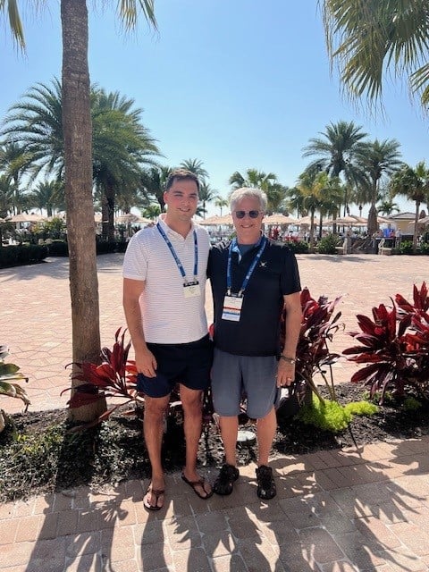 AstorinoGroup's tweet image. Happy #FrankFriday from #AstorinoFinancial! Our leader Frank Astorino and financial advisor Kevin Astorino are currently in San Marco, Florida for the 2024 #LPLMasters to collaborate and learn from fellow @LPL team member and advisors. Cheers to a wonderful opportunity!