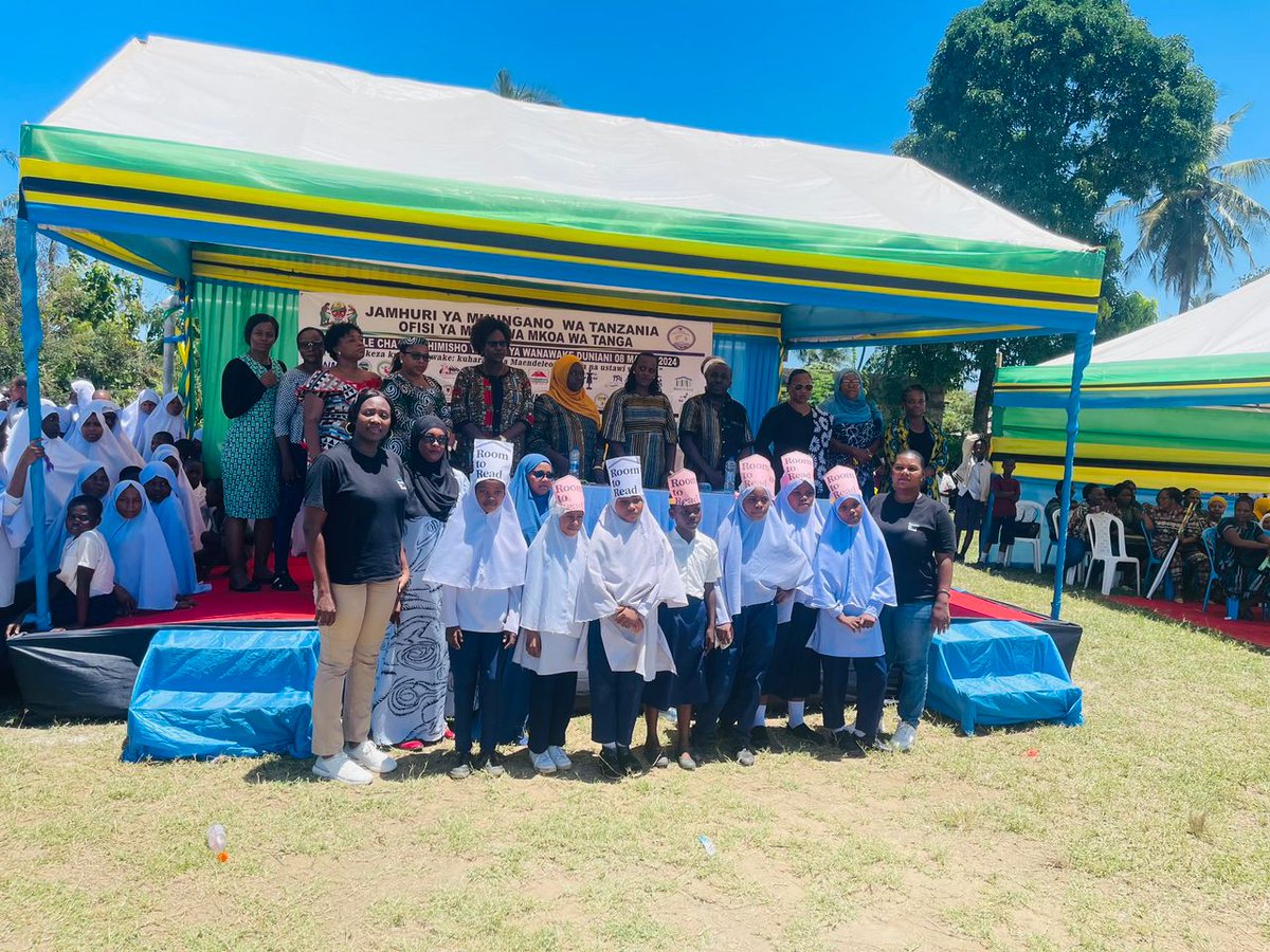 Today @roomtoread_TZ joined the government and other stakeholders to commemorate #InternationalWomensDay in Tanga and Pwani Regions. #YouCreateChange #IWD2024