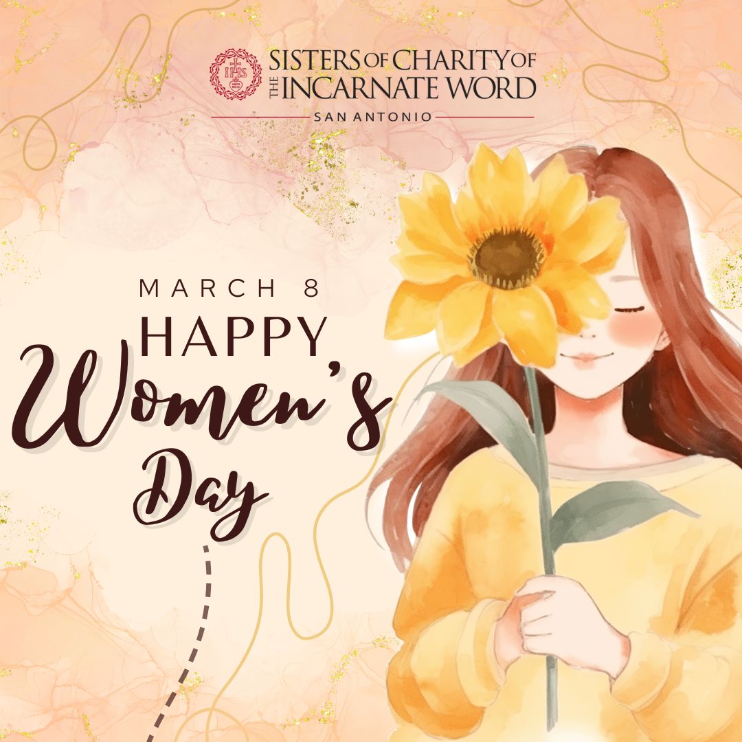 Today is International Women's Day and also marks the start of #CatholicSistersWeek.
This week during Catholic Sisters Week we highlight several of our Sisters celebrating 50, 60, or 75 years of saying YES to being a Sister of Charity of the Incarnate Word.