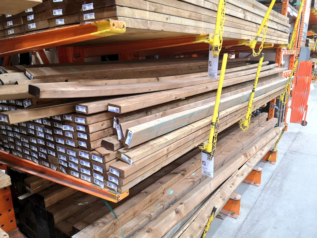 It's really THE place for lumber when building ski jumps. @HomeDepot